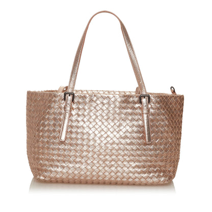 Luxury Bottega Veneta Intrecciato Leather Tote Bag (SHG-28629)