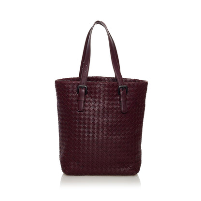 Luxury Bottega Veneta Intrecciato Leather Tote Bag (SHG-32799)