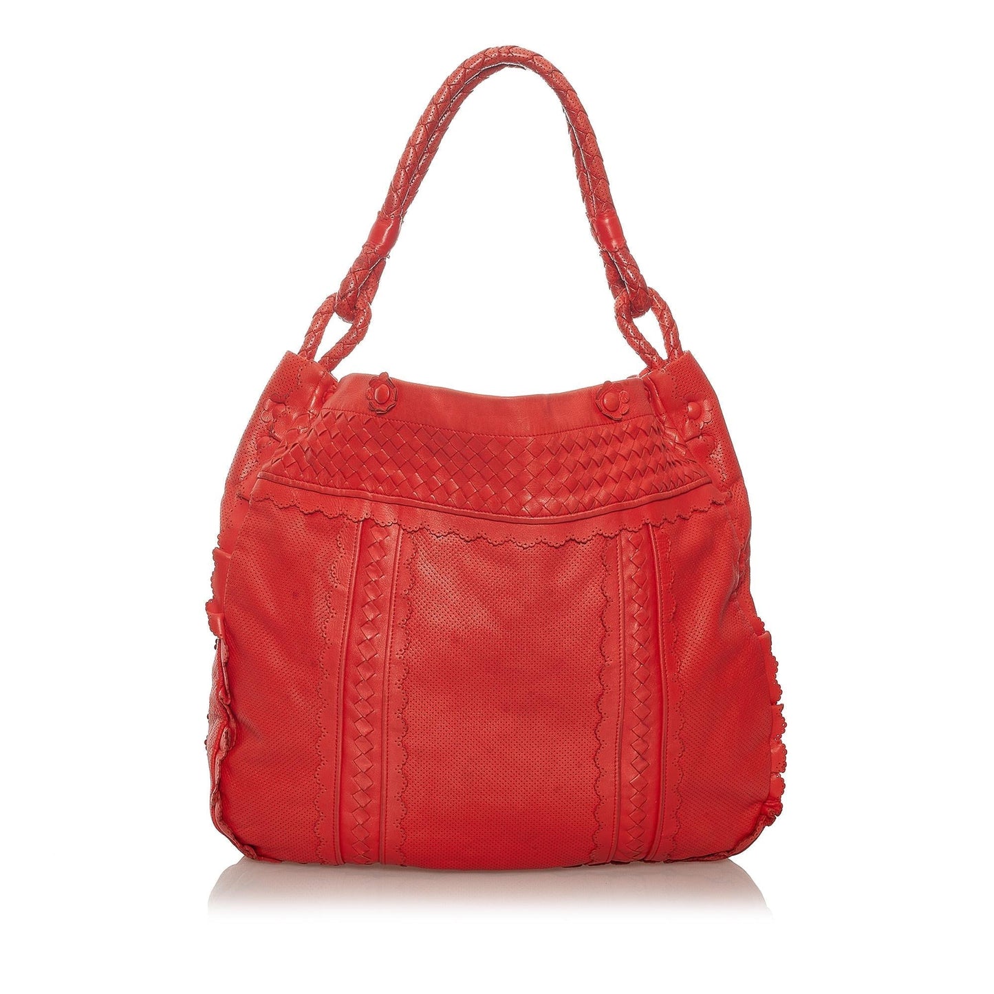 Luxury Bottega Veneta Intrecciato Leather Tote Bag (SHG-33989)