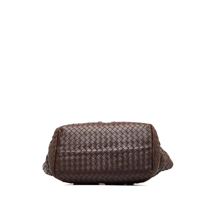 Luxury Bottega Veneta Intrecciato Marquise Flower Tote (SHG-8MxBIq)