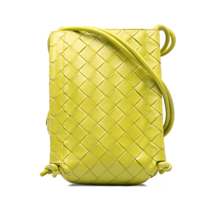 Luxury Bottega Veneta Intrecciato Mini Knot Bucket Bag (SHG-0MANrB)