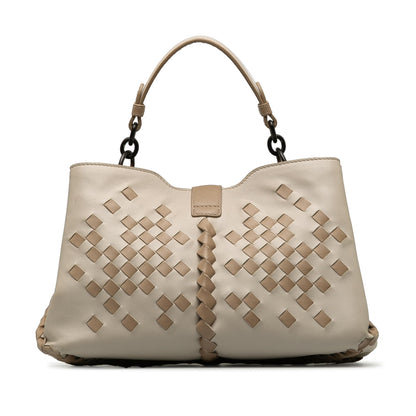 Luxury Bottega Veneta Intrecciato Napoli Satchel (SHG-JQS9k0)