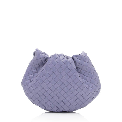 Luxury Bottega Veneta Intrecciato Nappa Bulb Mini Shoulder Bag (SHF-e6euL5)