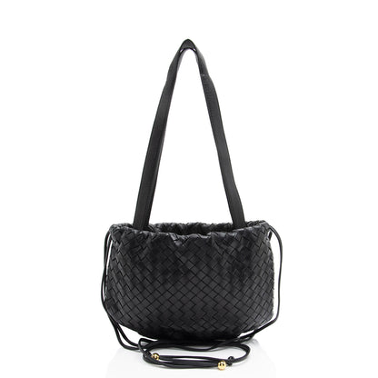 Luxury Bottega Veneta Intrecciato Nappa Bulb Shoulder Bag (SHF-gt3xW5)