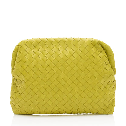 Luxury Bottega Veneta Intrecciato Nappa Clasp Document Case (SHF-7GVbuO)