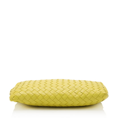 Luxury Bottega Veneta Intrecciato Nappa Clasp Document Case (SHF-7GVbuO)