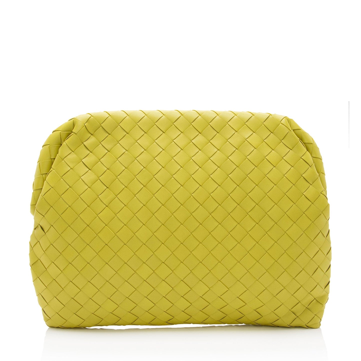 Luxury Bottega Veneta Intrecciato Nappa Clasp Document Case (SHF-7GVbuO)