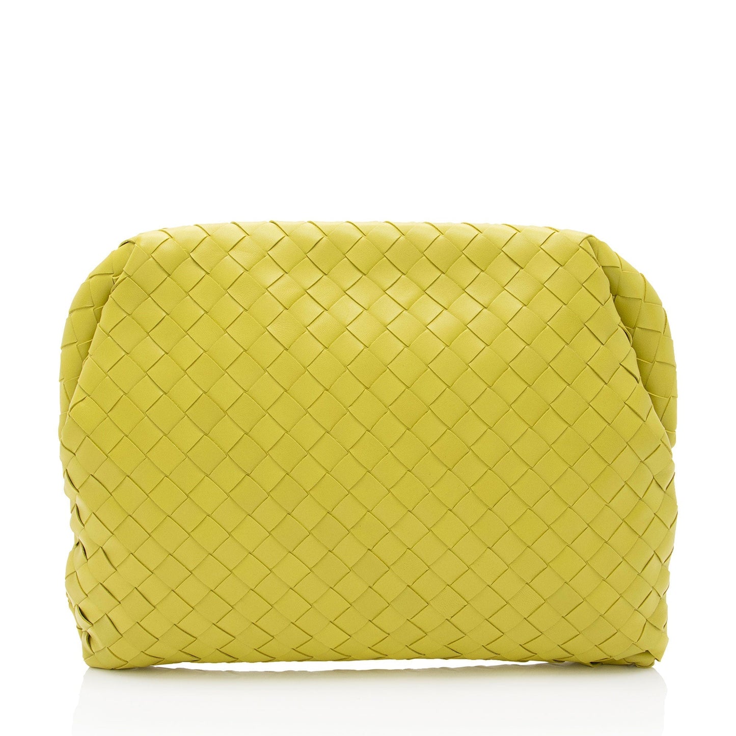 Luxury Bottega Veneta Intrecciato Nappa Clasp Document Case (SHF-6PioE2)