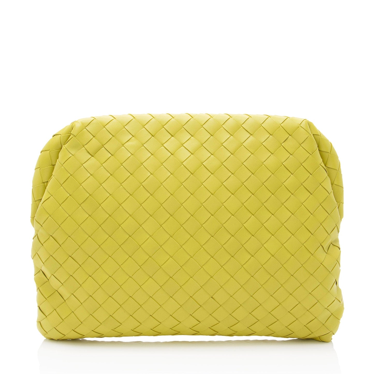 Luxury Bottega Veneta Intrecciato Nappa Clasp Document Case (SHF-6PioE2)