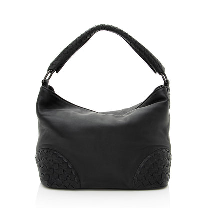 Luxury Bottega Veneta Intrecciato Nappa Hobo (SHF-19451)