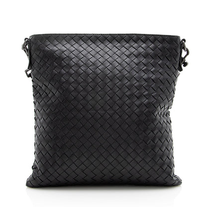 Luxury Bottega Veneta Intrecciato Nappa Large Messenger Bag (SHF-18867)