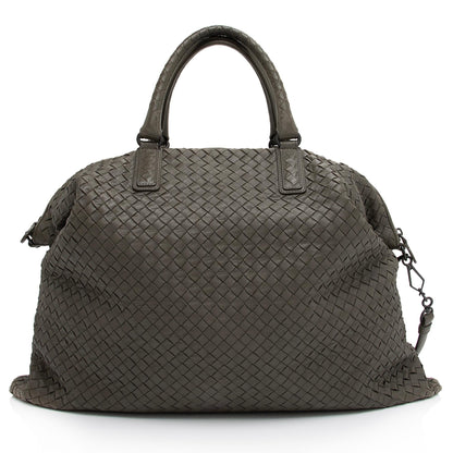 Luxury Bottega Veneta Intrecciato Nappa Leather Convertible Maxi Tote (SHF-Ge67HA)