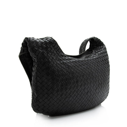 Luxury Bottega Veneta Intrecciato Nappa Leather Crossbody Bag (SHF-23688)