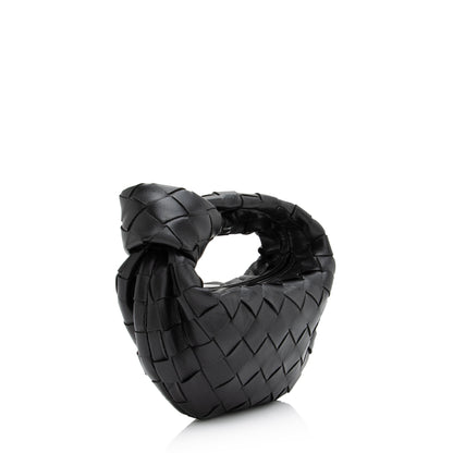 Luxury Bottega Veneta Intrecciato Nappa Leather Jodie Candy Bag (SHF-23059)