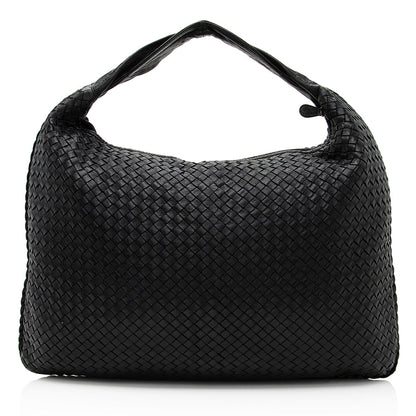 Luxury Bottega Veneta Intrecciato Nappa Leather Maxi Hobo (SHF-19888)