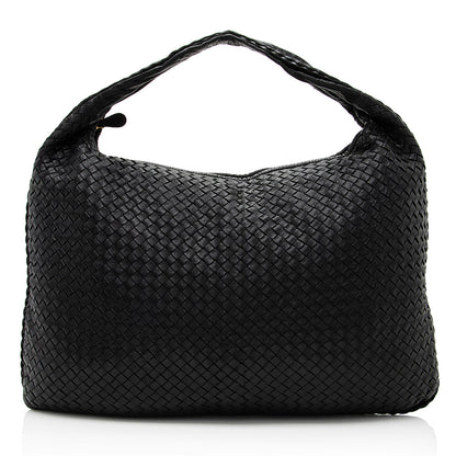 Luxury Bottega Veneta Intrecciato Nappa Leather Maxi Hobo (SHF-19888)