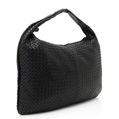 Luxury Bottega Veneta Intrecciato Nappa Leather Maxi Hobo (SHF-19888)