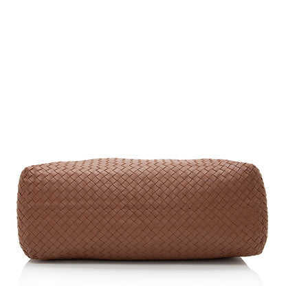 Luxury Bottega Veneta Intrecciato Nappa Leather Medium Tote (SHF-22020)