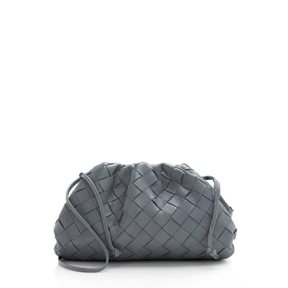Luxury Bottega Veneta Intrecciato Nappa Leather Mini Pouch (SHF-22180)