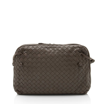 Luxury Bottega Veneta Intrecciato Nappa Leather Nodini Crossbody (SHF-cd5Ub3)