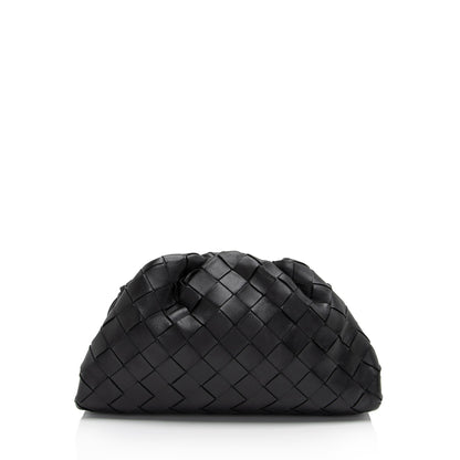 Luxury Bottega Veneta Intrecciato Nappa Leather The Pouch Mini Clutch (SHF-ZxdcNO)