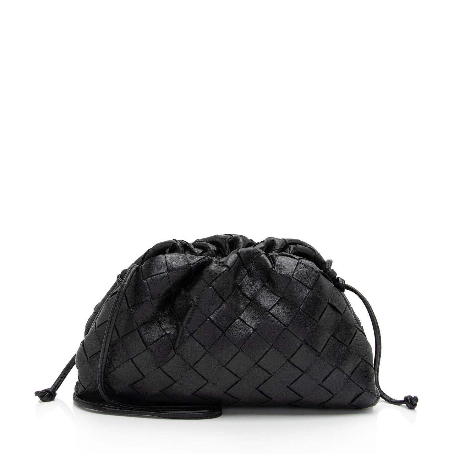 Luxury Bottega Veneta Intrecciato Nappa Leather The Pouch Mini Clutch (SHF-ZxdcNO)