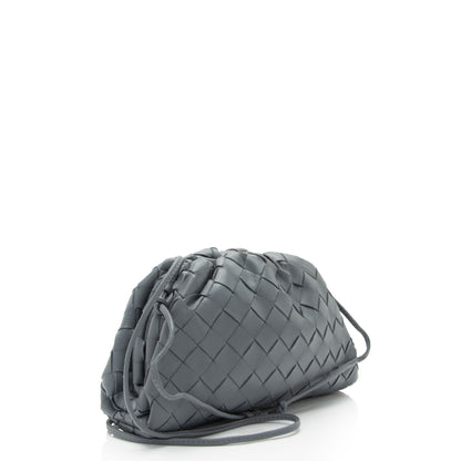 Luxury Bottega Veneta Intrecciato Nappa Leather The Pouch Mini Clutch (SHF-n3ltyV)