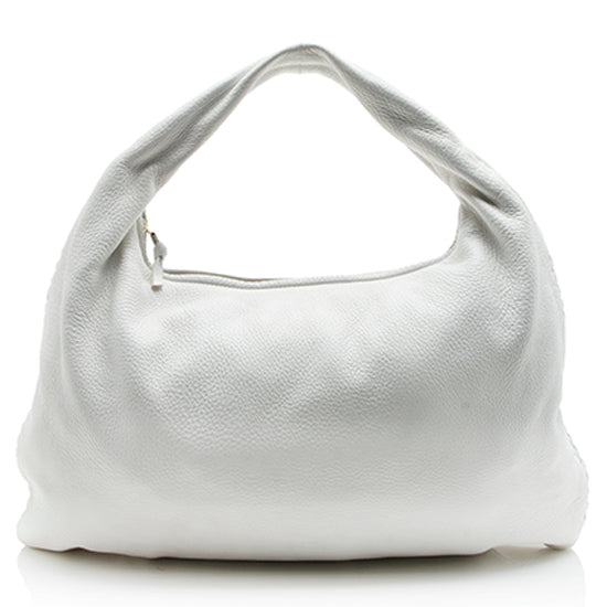 Luxury Bottega Veneta Intrecciato Nappa Medium Hobo (SHF-11501)