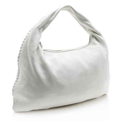 Luxury Bottega Veneta Intrecciato Nappa Medium Hobo (SHF-11501)