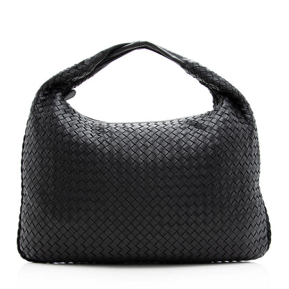 Luxury Bottega Veneta Intrecciato Nappa Medium Hobo (SHF-20689)