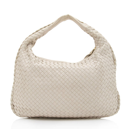 Luxury Bottega Veneta Intrecciato Nappa Medium Hobo (SHF-J67UZ3)