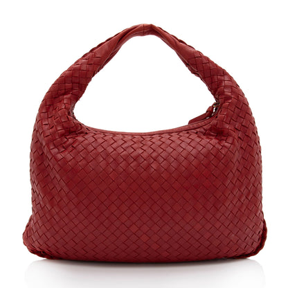 Luxury Bottega Veneta Intrecciato Nappa Medium Hobo (SHF-rHUnMZ)
