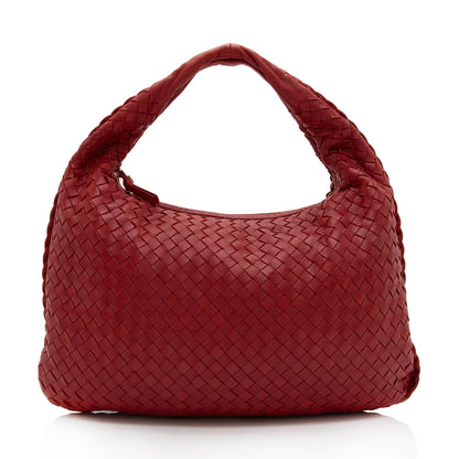 Luxury Bottega Veneta Intrecciato Nappa Medium Hobo (SHF-rHUnMZ)