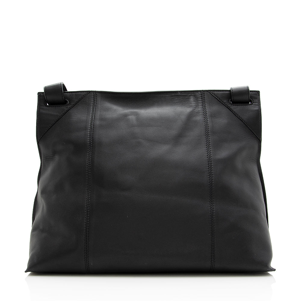 Luxury Bottega Veneta Intrecciato Nappa Messenger (SHF-19381)