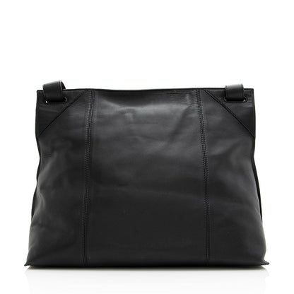 Luxury Bottega Veneta Intrecciato Nappa Messenger (SHF-19381)