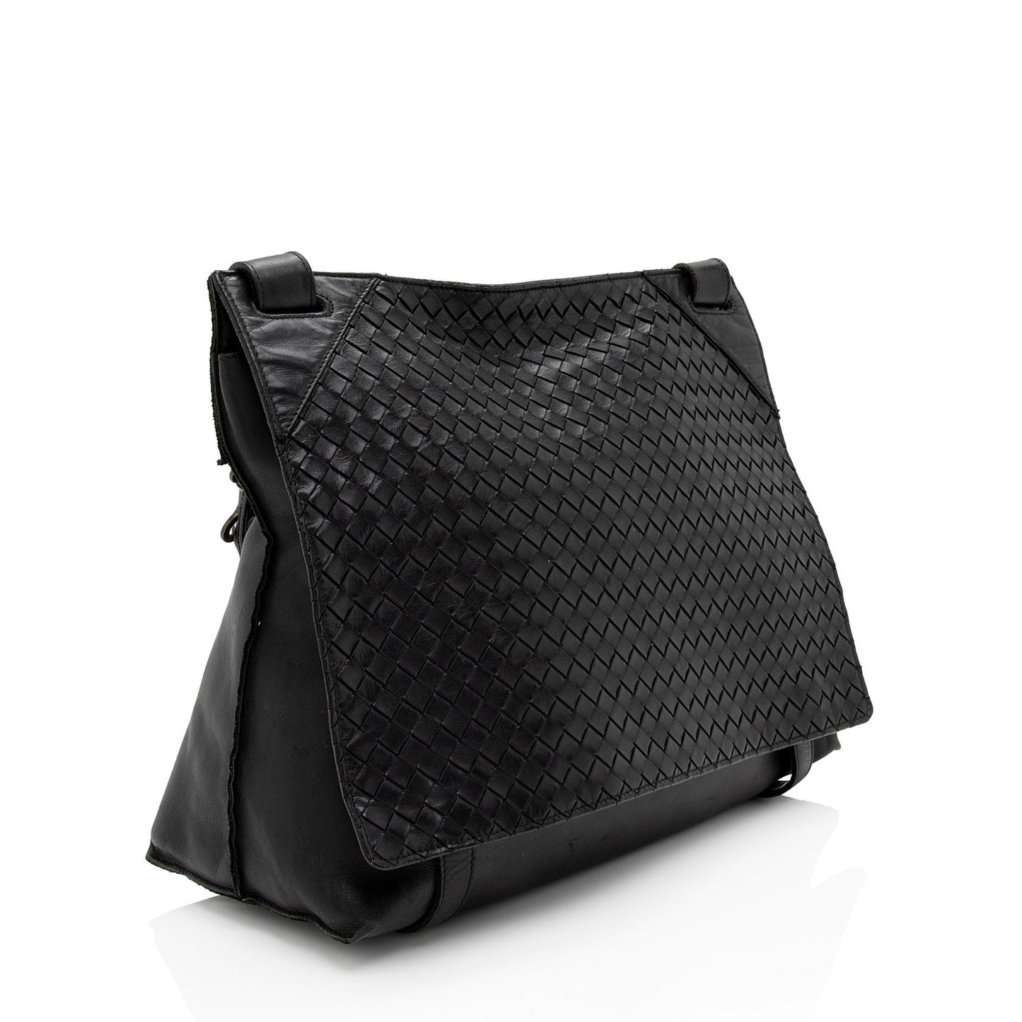 Luxury Bottega Veneta Intrecciato Nappa Messenger (SHF-GlVJCw)