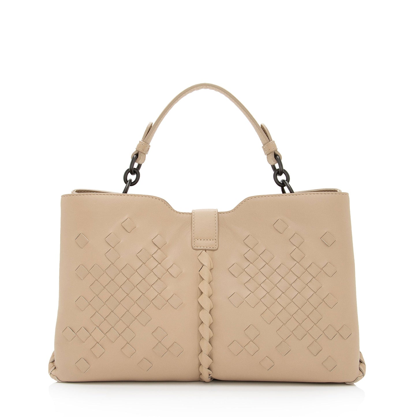 Luxury Bottega Veneta Intrecciato Nappa Napoli Medium Tote (SHF-cSM6Oj)