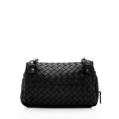 Luxury Bottega Veneta Intrecciato Nappa Olimpia Mini Chain Bag (SHF-5RIEaO)
