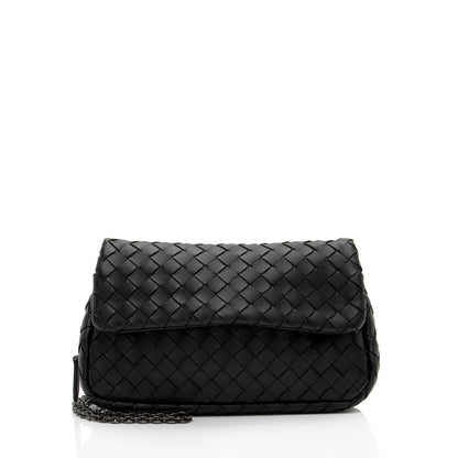 Luxury Bottega Veneta Intrecciato Nappa Olimpia Mini Chain Bag (SHF-5RIEaO)