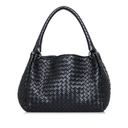 Luxury Bottega Veneta Intrecciato Nappa Parachute Tote Bag (SHG-wffmEl)