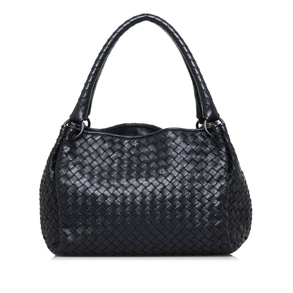 Luxury Bottega Veneta Intrecciato Nappa Parachute Tote Bag (SHG-wffmEl)