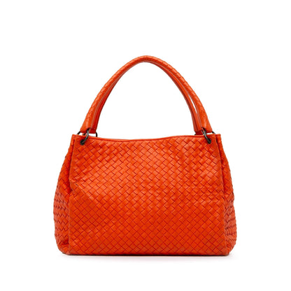 Luxury Bottega Veneta Intrecciato Nappa Parachute Tote (SHG-IbMiOf)