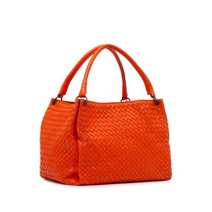 Luxury Bottega Veneta Intrecciato Nappa Parachute Tote (SHG-IbMiOf)