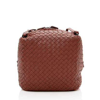 Luxury Bottega Veneta Intrecciato Nappa Shoulder Bag (SHF-14817)
