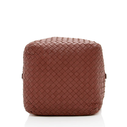 Luxury Bottega Veneta Intrecciato Nappa Shoulder Bag (SHF-14817)