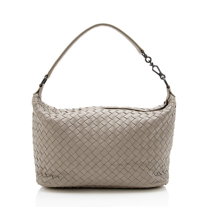 Luxury Bottega Veneta Intrecciato Nappa Small Hobo (SHF-15324)