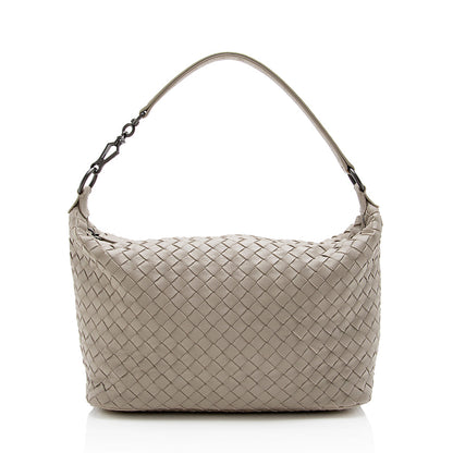 Luxury Bottega Veneta Intrecciato Nappa Small Hobo (SHF-15324)