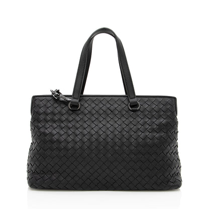 Luxury Bottega Veneta Intrecciato Nappa Small Tote (SHF-17216)