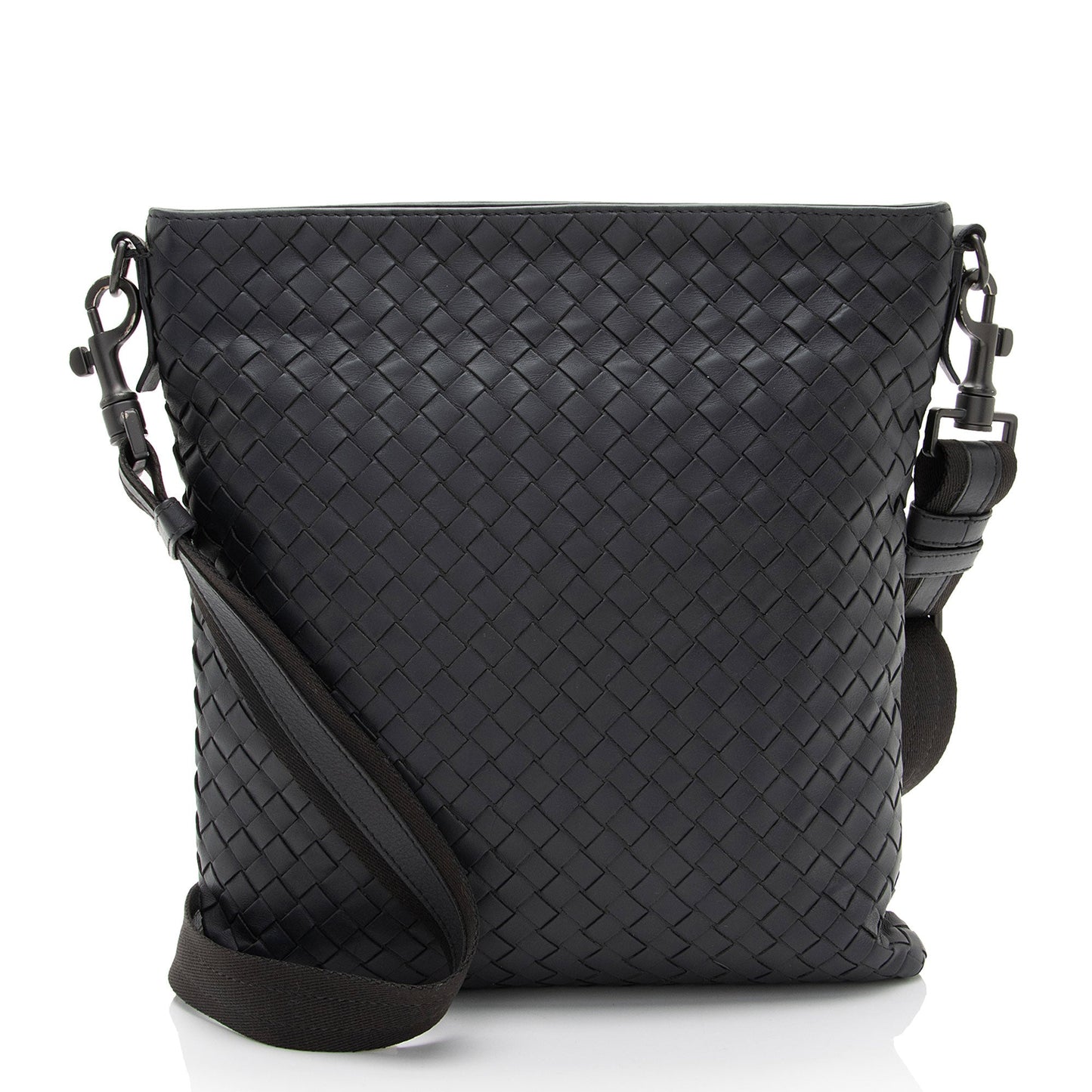 Luxury Bottega Veneta Intrecciato Nappa VN Messenger (SHF-F0xm6E)