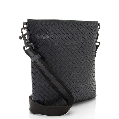 Luxury Bottega Veneta Intrecciato Nappa VN Messenger (SHF-F0xm6E)